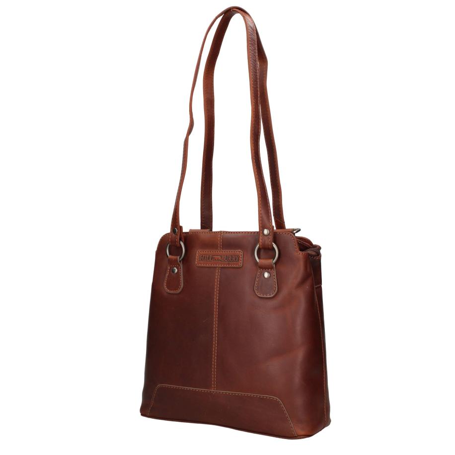 HILL BURRY HILL BURRY Shopper kastanjebruin -