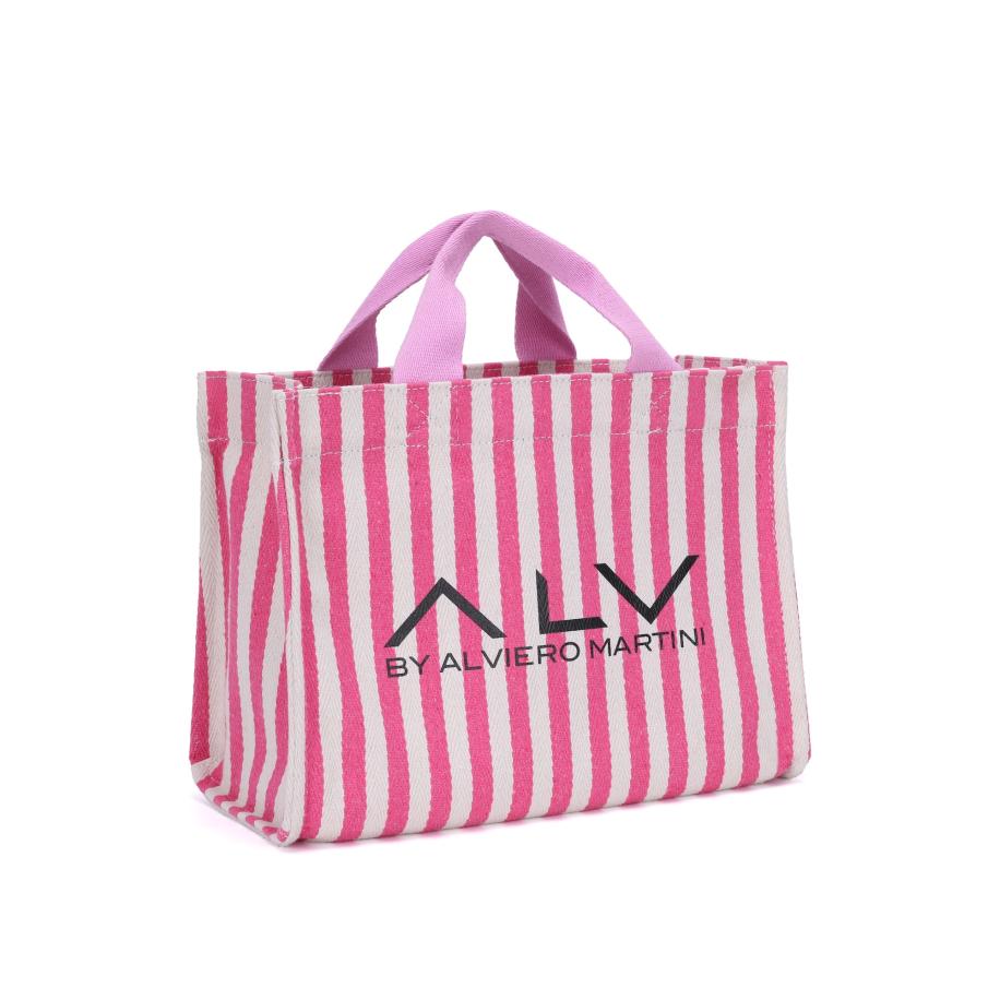 Alviero Martini ALV By Alviero Martini Shopper pink / wit -