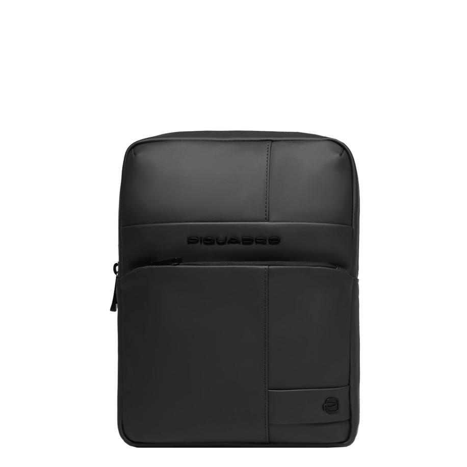 Piquadro Wollem Crossbody black Zwart