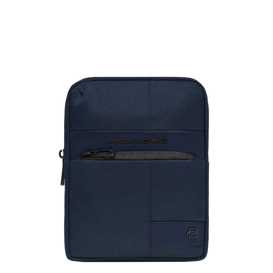 Piquadro Wollem Crossbody blue Blauw