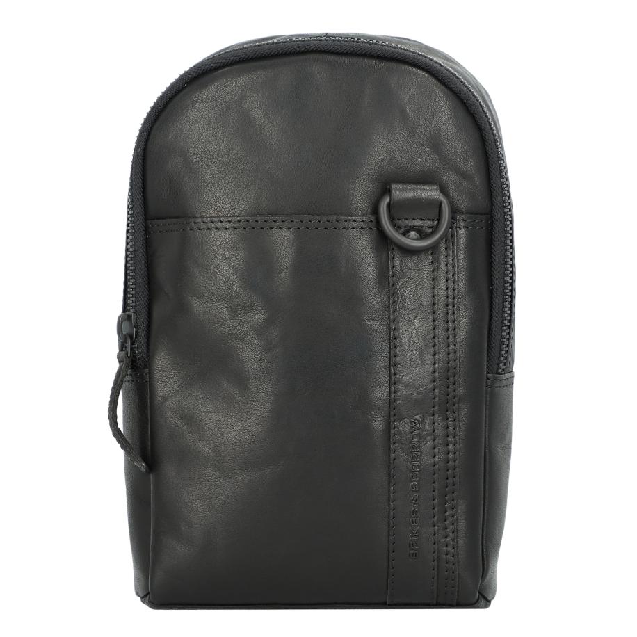 Spikes & Sparrow Spikes & Sparrow Schoudertas Bronco zwart -