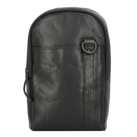 Spikes & Sparrow Spikes & Sparrow Schoudertas Bronco zwart