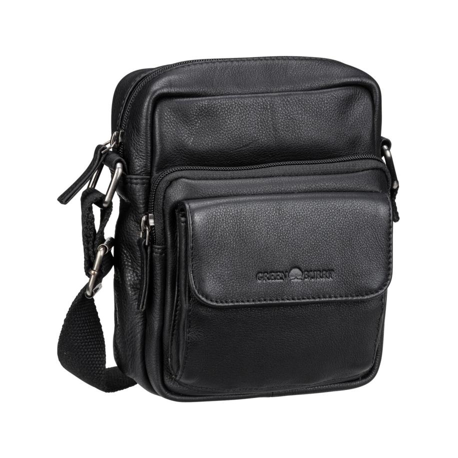 GreenBurry GREENBURRY Schoudertas Vintage 1542 zwart -