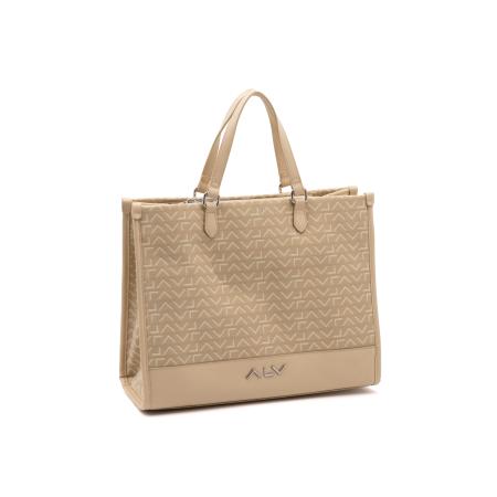 Alviero Martini Alviero Martini Shopper beige / wit