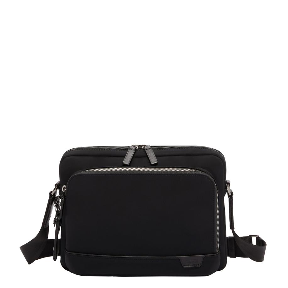 TUMI Harrison Leo Crossbody black Zwart