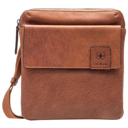 Strellson STRELLSON Schoudertas Hyde Park Marcus cognac