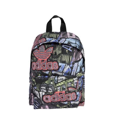 Adidas ADIDAS ORIGINALS Rugzak x Jeremy Scott duifblauw / olijfgroen / vuurrood / zwart