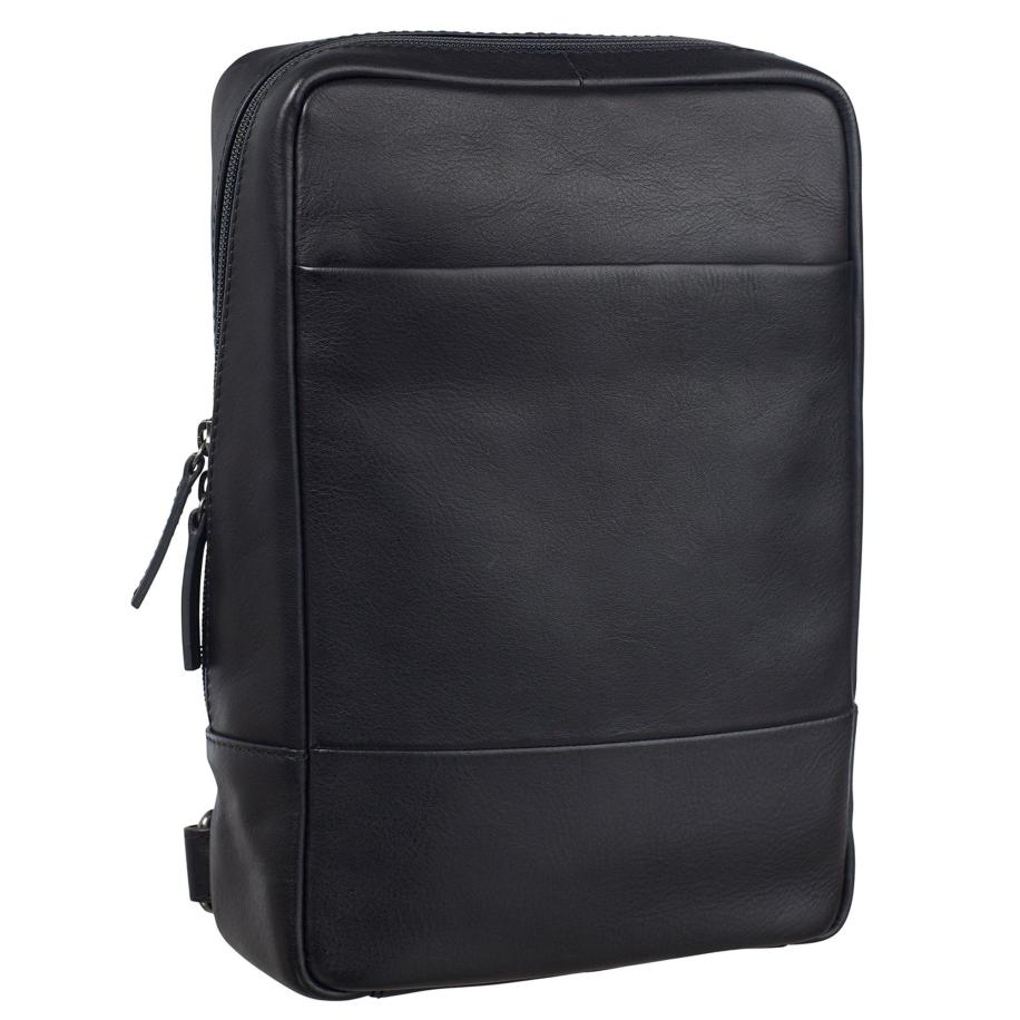 Leonhard Heyden LEONHARD HEYDEN Schoudertas Hamburg zwart -