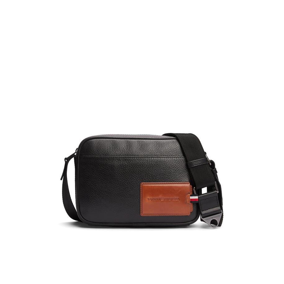 Tommy Hilfiger TOMMY HILFIGER Schoudertas bruin / zwart -