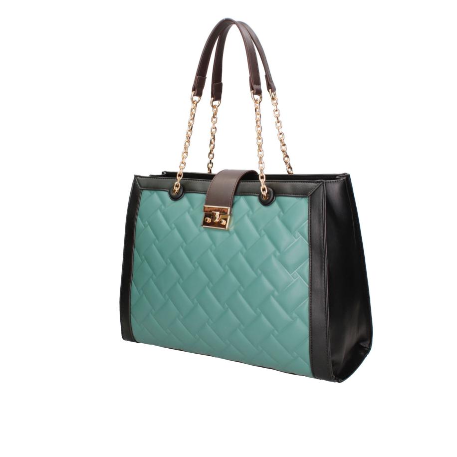 Diana&Co. Diana&Co. Shopper turquoise / zwart -
