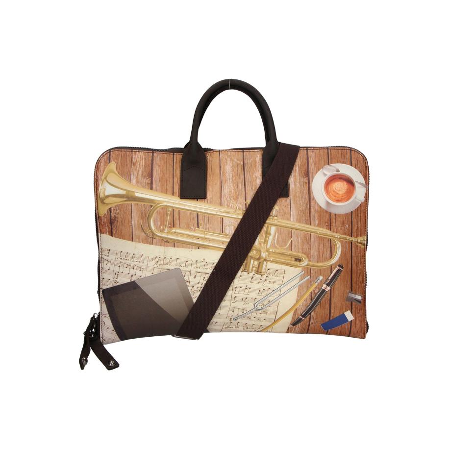 Gave Lux Gave Lux Schoudertas crème / lichtbeige / donkerbruin / zwart -