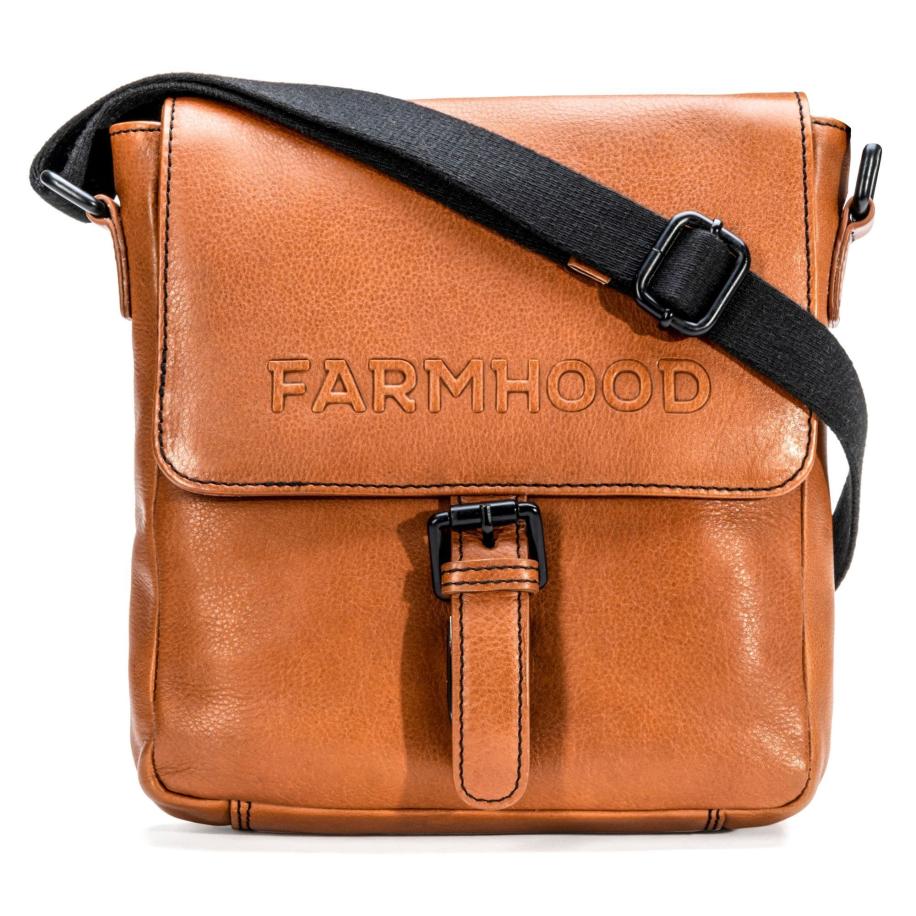 Farmhood Farmhood Schoudertas cognac -