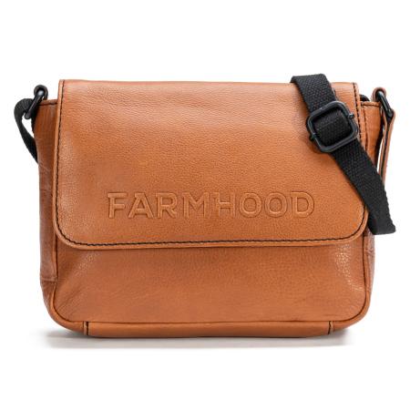 Farmhood Farmhood Schoudertas cognac / zwart
