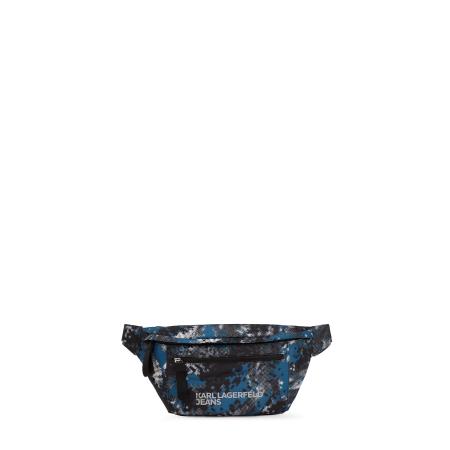 Karl Lagerfeld KARL LAGERFELD JEANS Heuptas blauw denim / zwart / wit