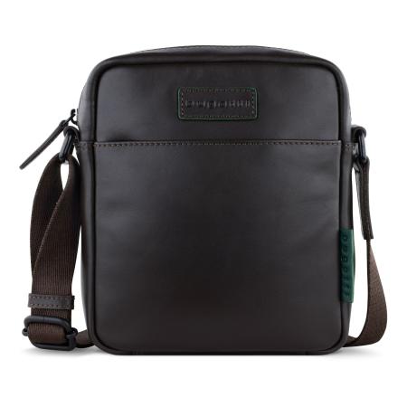 Bugatti bugatti Schoudertas Clark donkerbruin