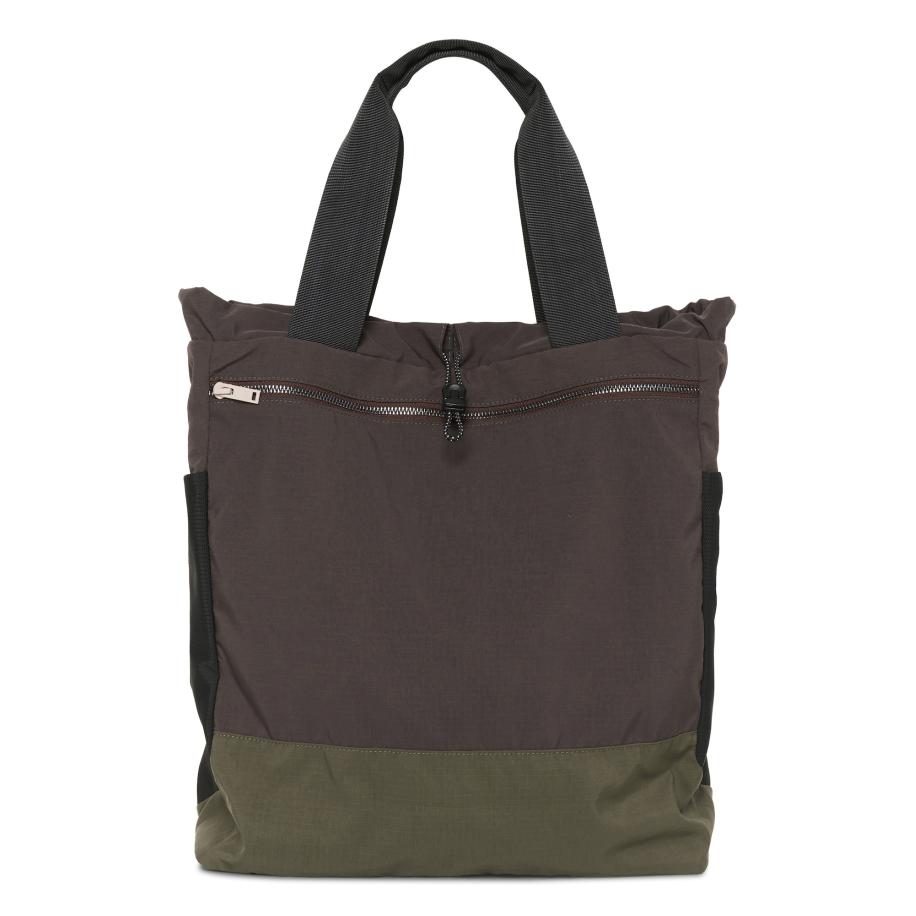 Matinique Matinique Shopper donkerbruin / kaki / zwart -