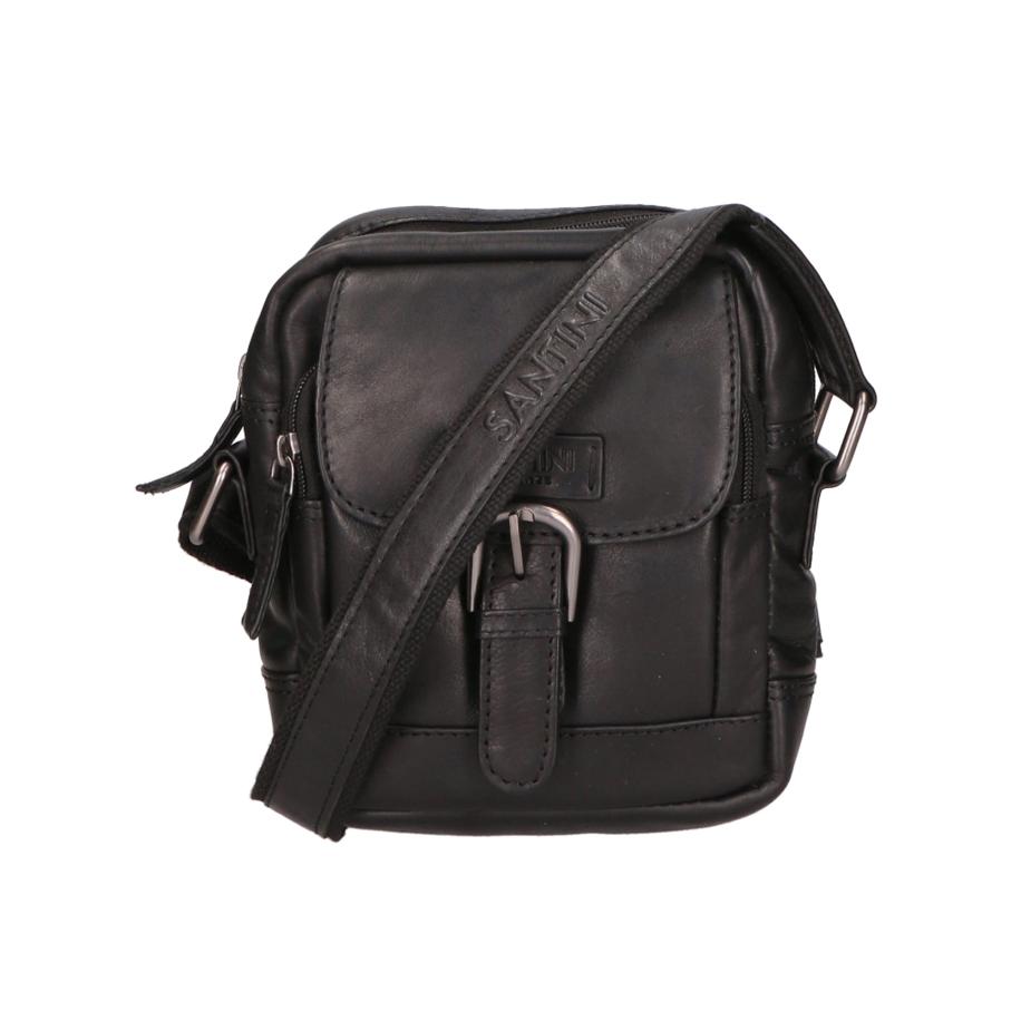 Santini Firenze Santini Firenze Schoudertas zwart -