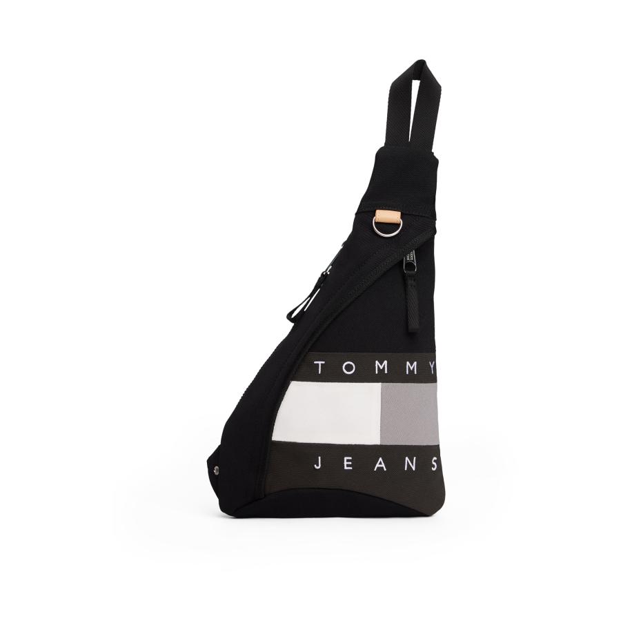 Tommy Jeans Tommy Jeans Schoudertas grijs / antraciet / zwart / wit -
