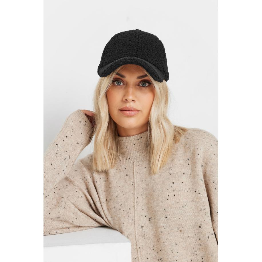 Yours Zwarte Teddy Borgpetsize One Size Zwart