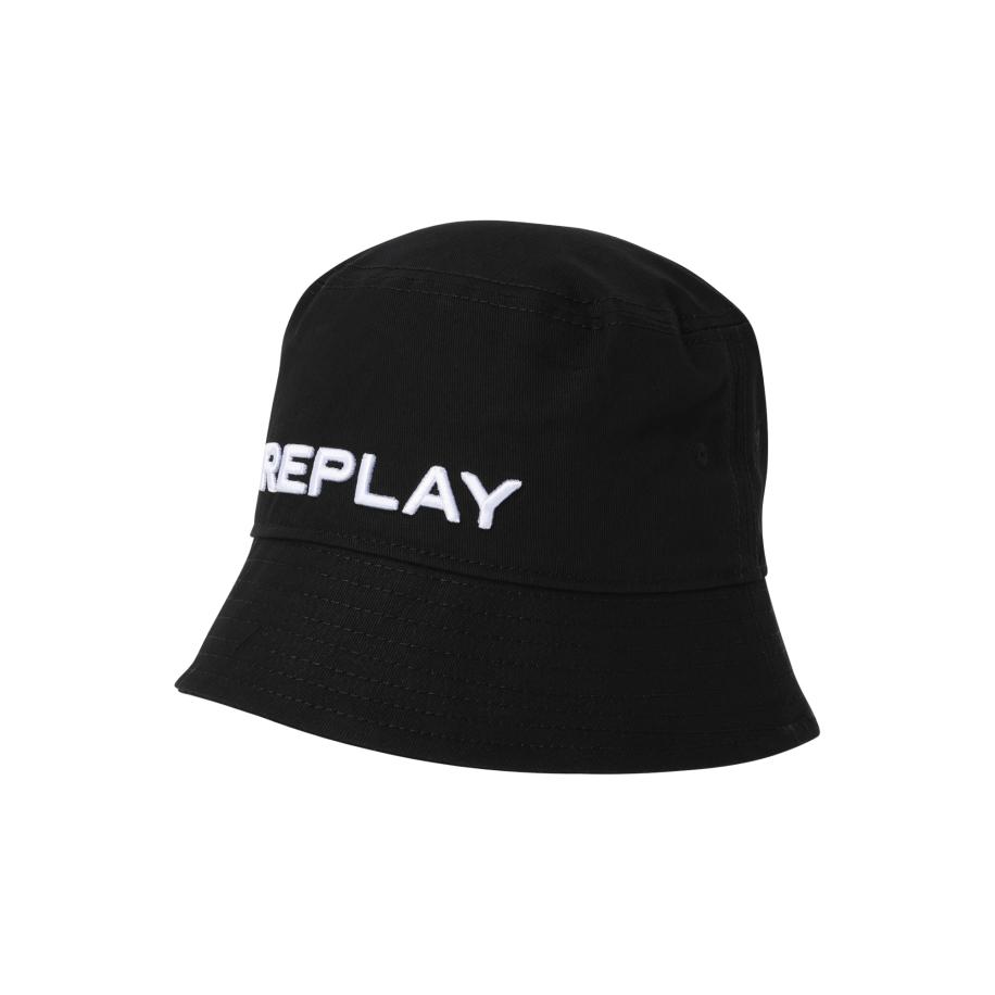 Replay REPLAY Hoed zwart / wit -