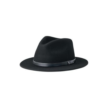 Brixton Brixton Hoed MESSER FEDORA zwart