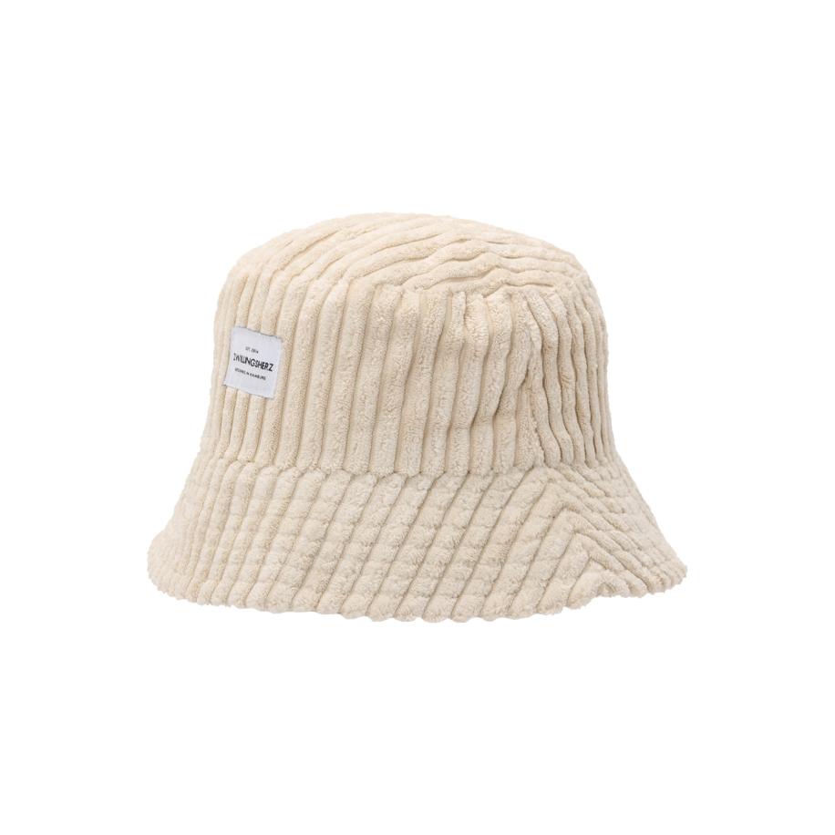 Zwillingsherz Hoed wolwit Wit