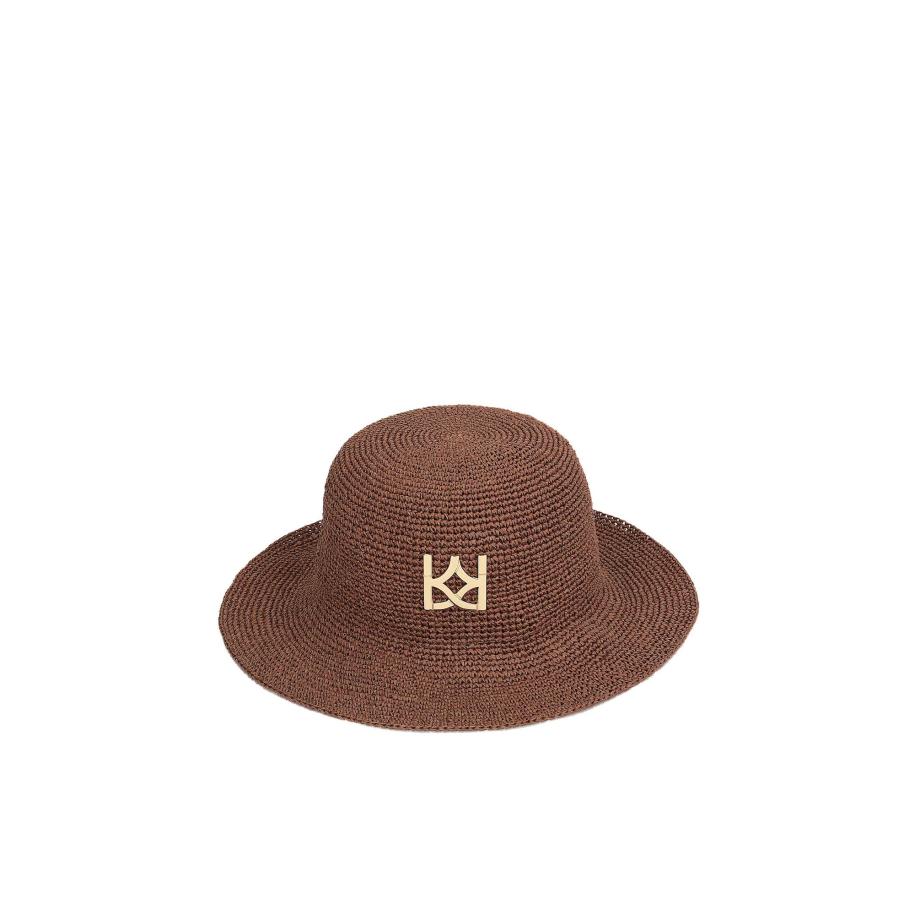 Kazar Hoed bruin / goud Bruin