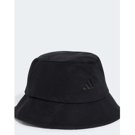 adidas Performance - Bucket hat met 3-Stripes in zwart / wit