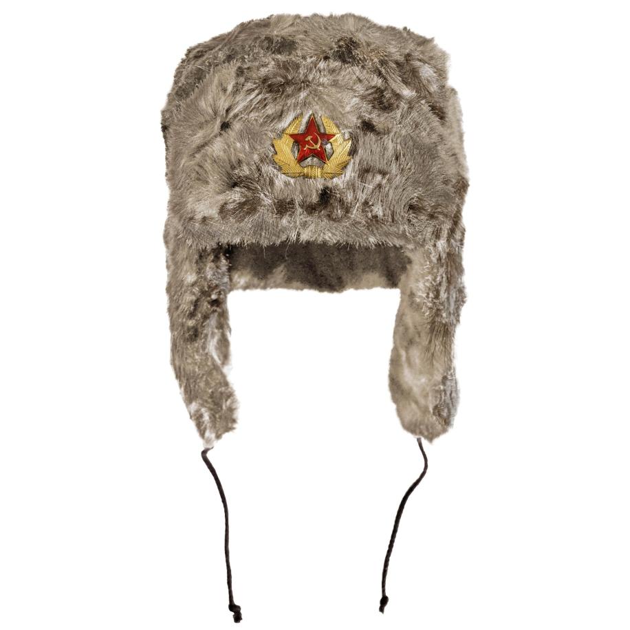 normani normani Hoed Siberia bruin / bloedrood -