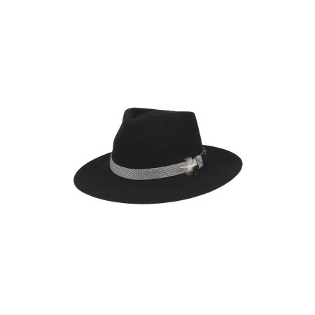 Hatland Hoed Callery - Wool hat zwart