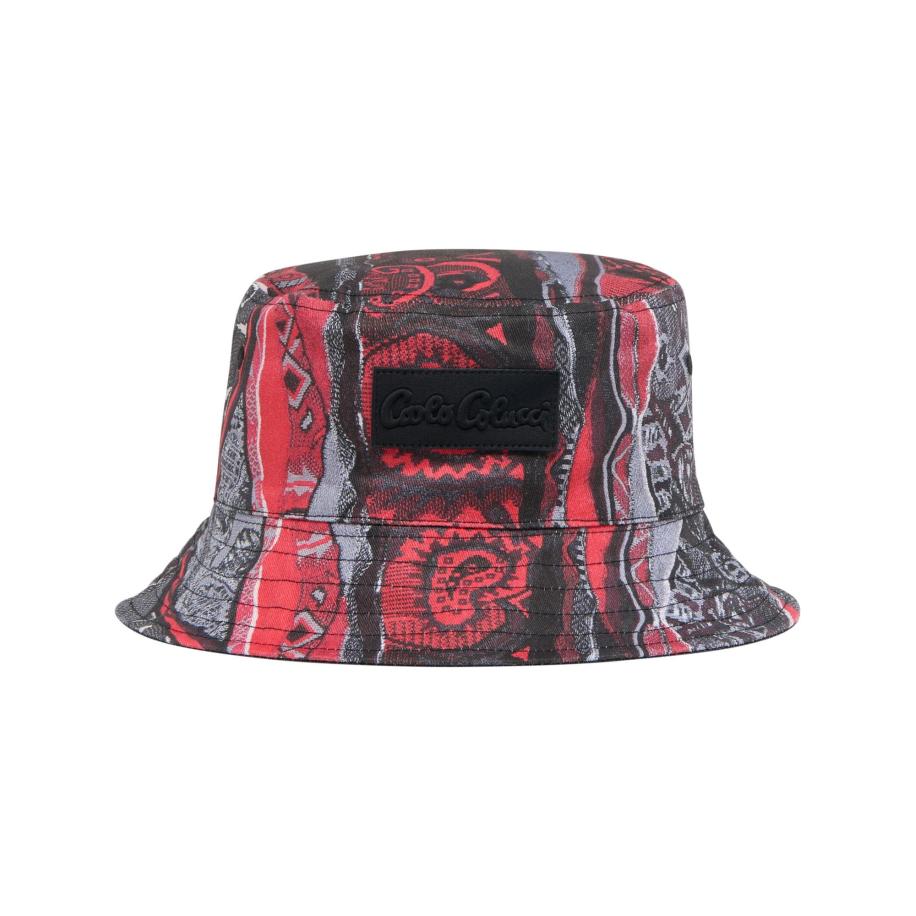 carlo colucci Carlo Colucci Hoed Decassian grijs / rood / zwart -