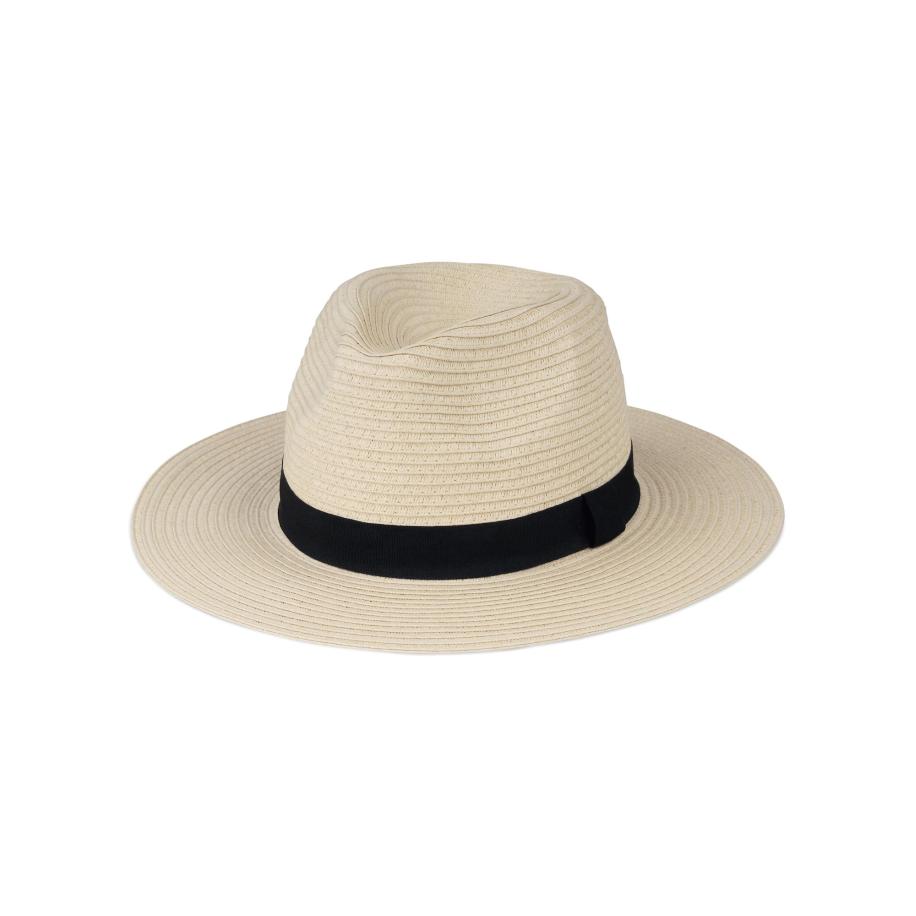 normani Hoed Medan beige / zwart Bruin