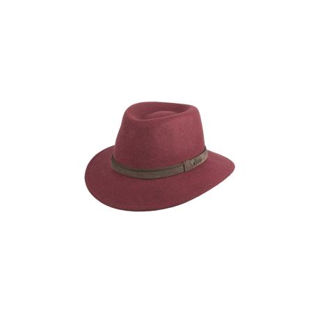 Hatland Hoed Toronto wijnrood