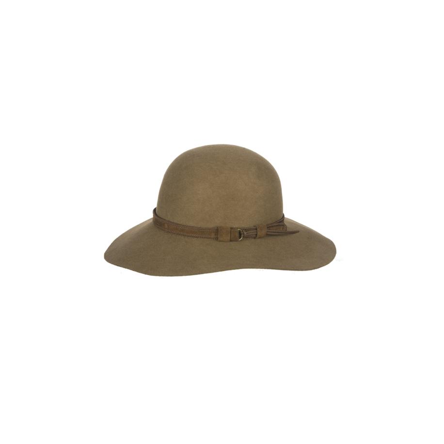 Hatland Hoed Leonora beige Bruin