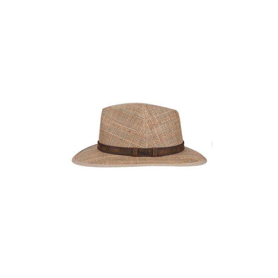 Hatland Hoed Trebloc Seagrass beige Bruin