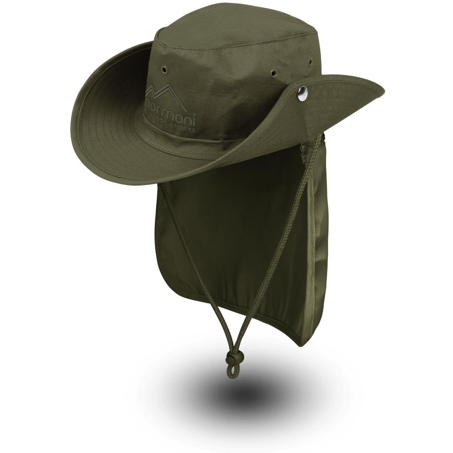 normani Hoed Outback olijfgroen Groen