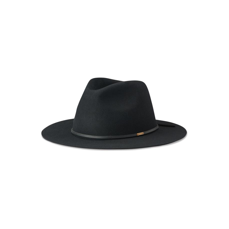 Brixton Brixton Hoed WESLEY FEDORA zwart -