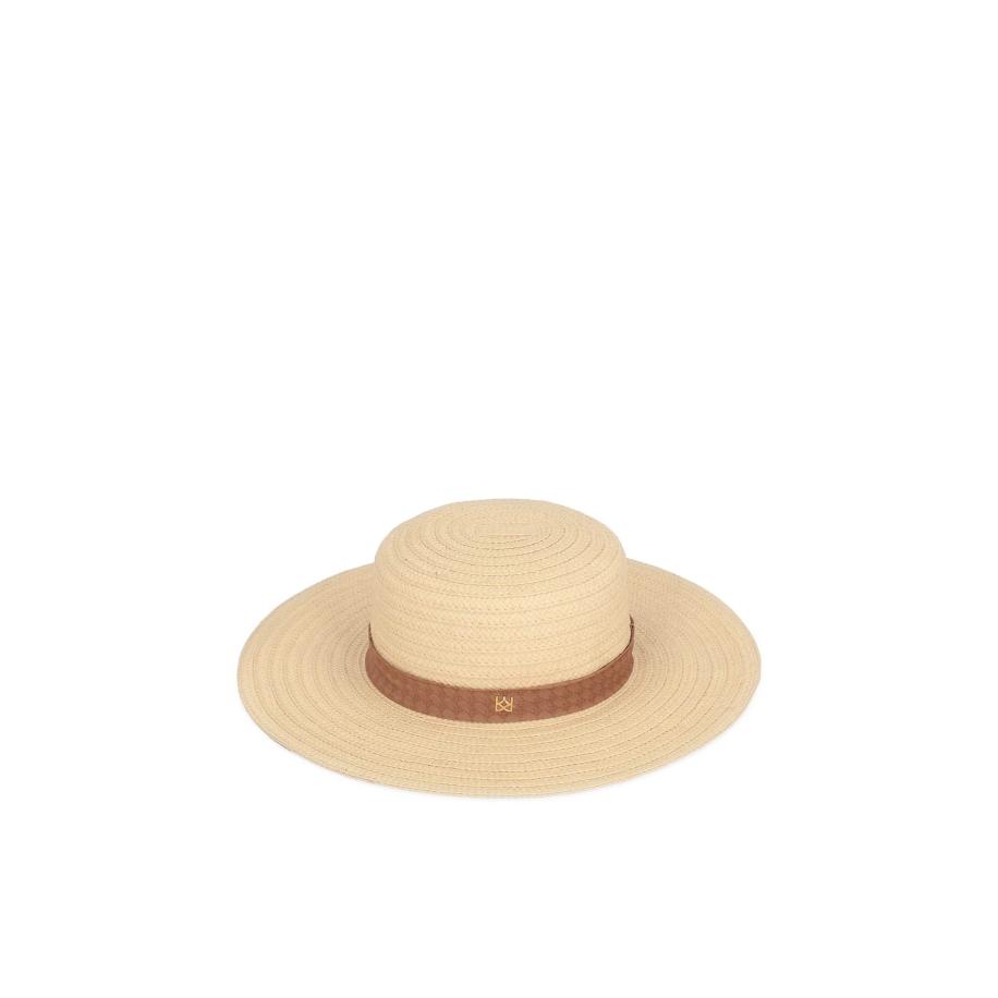 Kazar Hoed beige / bruin Bruin