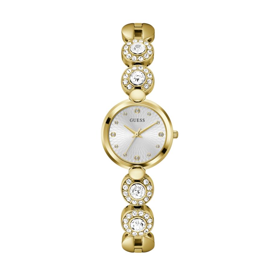 Guess GUESS Analoog horloge STARDOM goud / wit -