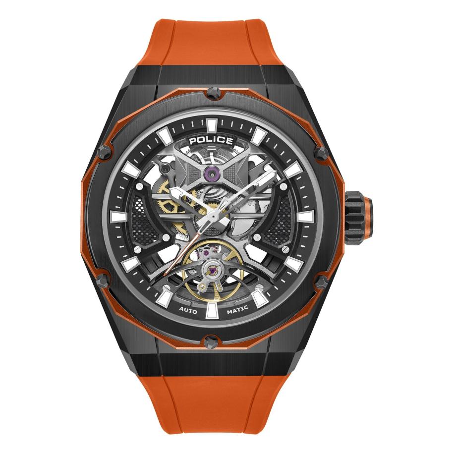 Police POLICE Analoog horloge Dayton oranje -