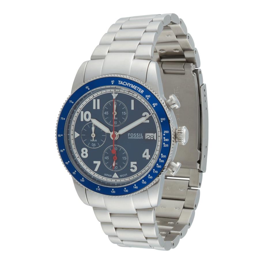 Fossil FOSSIL Analoog horloge SPORT TOURER navy / zilver -