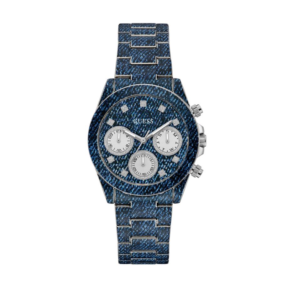 Guess GUESS Analoog horloge Indigo marine / wit -