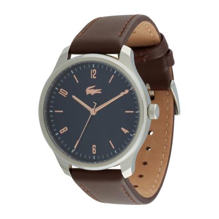 Lacoste LACOSTE Analoog horloge LISBON marine / bruin / zilver