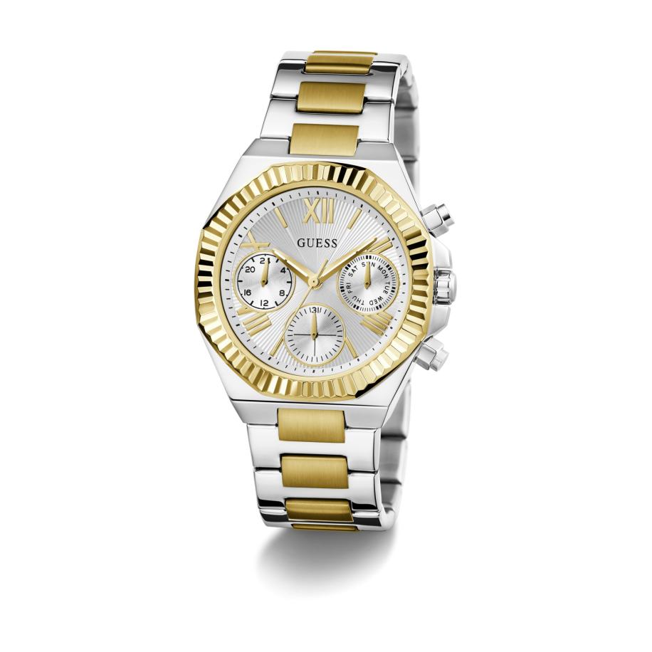 Guess GUESS Analoog horloge Equality goud / zilver -
