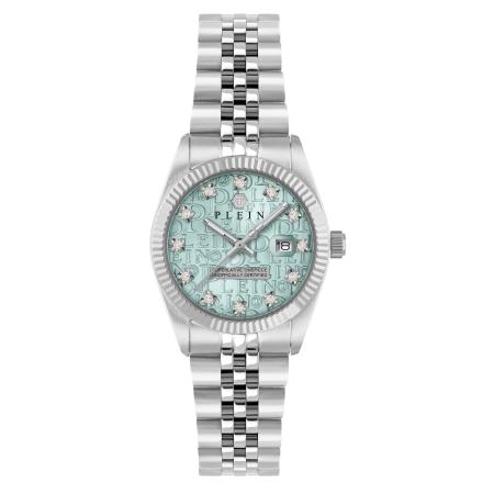 Philipp Plein Watches Analoog horloge mintgroen / zilver