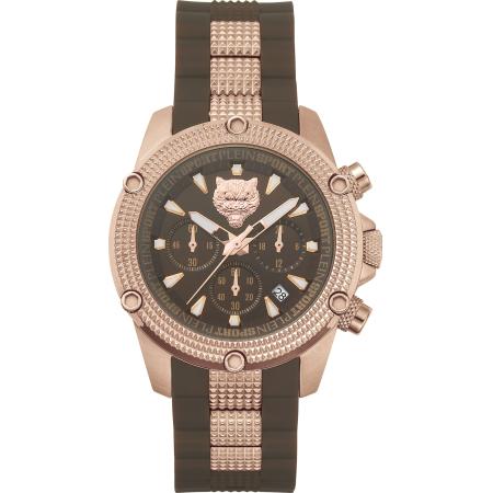 Plein Sport Plein Sport Analoog horloge bruin / rose-goud