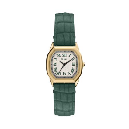 Fossil FOSSIL Analoog horloge HARLOW goud / groen / zwart / wit