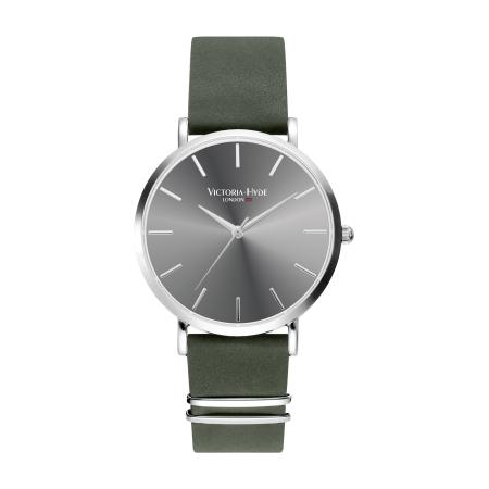 Victoria Hyde Victoria Hyde Analoog horloge smaragd / zilver