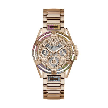 Guess GUESS Analoog horloge QUEEN rose-goud / gemengde kleuren