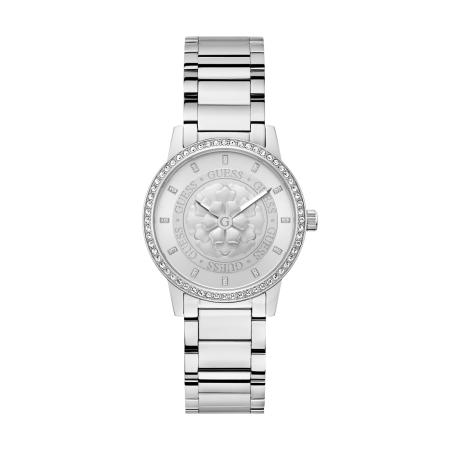 Guess GUESS Analoog horloge PETAL zilver